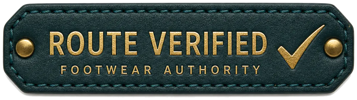 Route verified by Footwear Authority